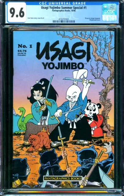 Usagi Yojimbo Summer Special #1 Stan Sakai Fatagraphics 1986 CGC 9.6
