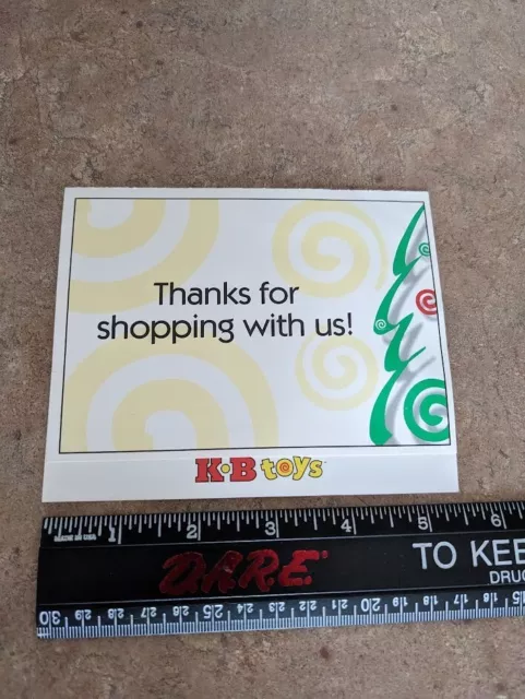 Vintage Kay Bee Toy Store K-B Toys Christmas Holiday Card Coupon Survey 1996