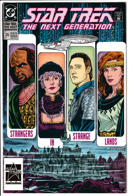1991 Star Trek The Next Generation #26 "DC Comics" Comic Book
