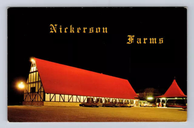 Omaha NE-Nebraska, Nickerson & Nickerson Inc Farms, Advertising Vintage Postcard