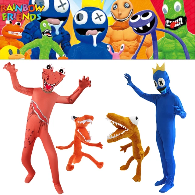  ROBLOX RAINBOW Friends Cosplay Costume Kids Adults Halloween Outfit 