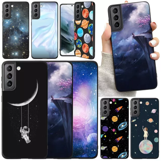 Planet Star Gel Case For Samsung Galaxy S24 S23 Ultra S22 Shockproof Phone Cover