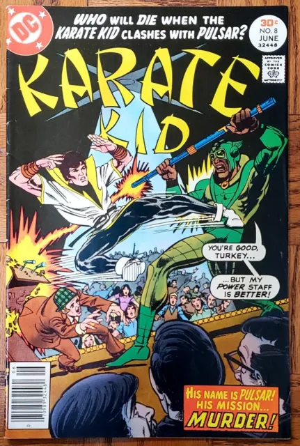 The Karate Kid #8 - F - 1976 - DC Comics - Pulsar App. - Bronze - 1st Printing