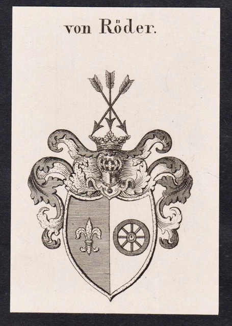 R DER ARMOIRIES COAT Of Arms H raldique Heraldry Genealogie Gravure Sur r-der-armoiries-coat-of-arms-h-raldique-heraldry-genealogie-gravure-sur