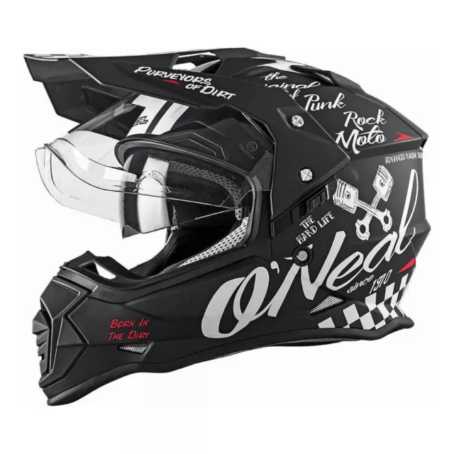 Oneal Adventure Casque Sierra Tourment V.23 Dual-Sport-Helm Moto Offroad