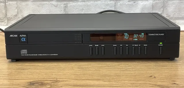 Arcam Alpha MK1 CD Player  - Philips CDM4/19 & TDA-1541A DAC - Fully Working