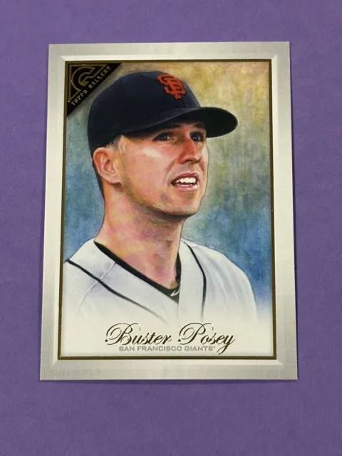 2019 Topps Gallery Buster Posey #115 San Francisco Giants (R)