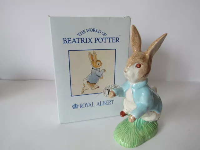 Beatrix Potter Beswick 100 Years Peter Rabbit Large Size Figurine