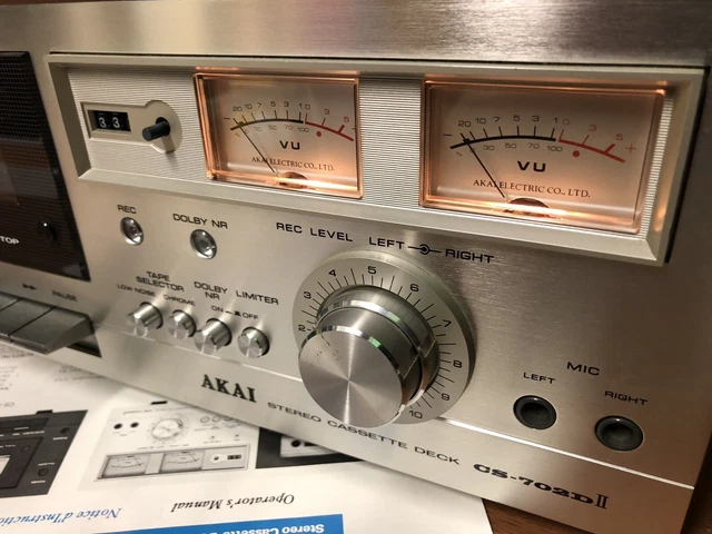 Bellissimo Akay CS-702DII Bellissimo Registratore a cassette stereo + Manuale