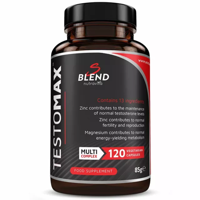 Testosterone Booster for Men - Energy Muscle Growth Strength Desire Testosteron