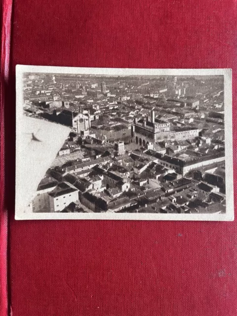 Cartolina  Piacenza - Panorama Della Citta' Visto Dall'aeroplano -Viaggiata 1937