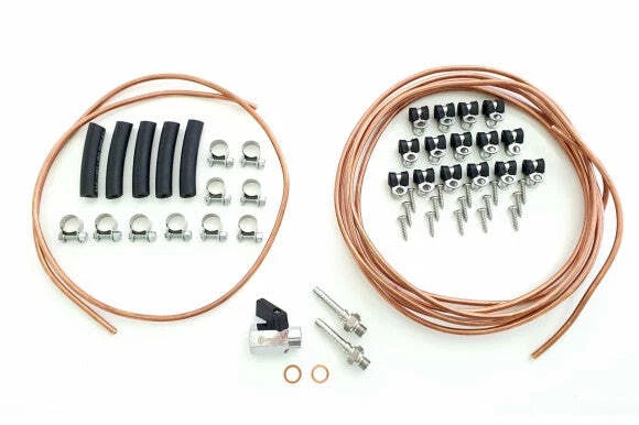 Autoterm Diesel Heater Marine fuel kit lines, complies with ISO7840
