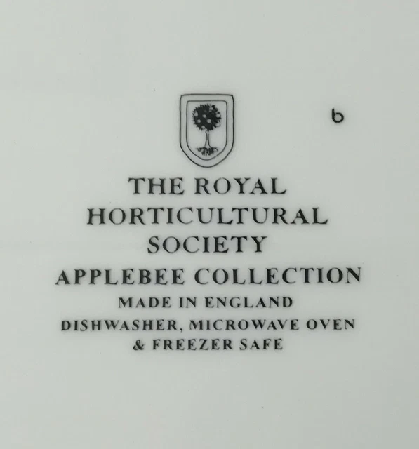 Royal Horticultural Society  Applebee Steak Plate 3