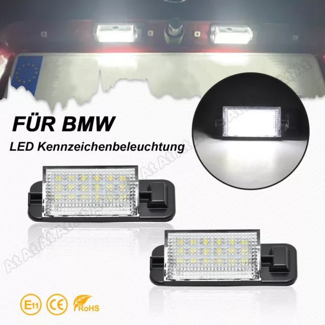 2x SMD LED KENNZEICHENLEUCHTE FÜR BMW 3 3er E36 + COMPACT KENNZEICHENBELEUCHTUNG