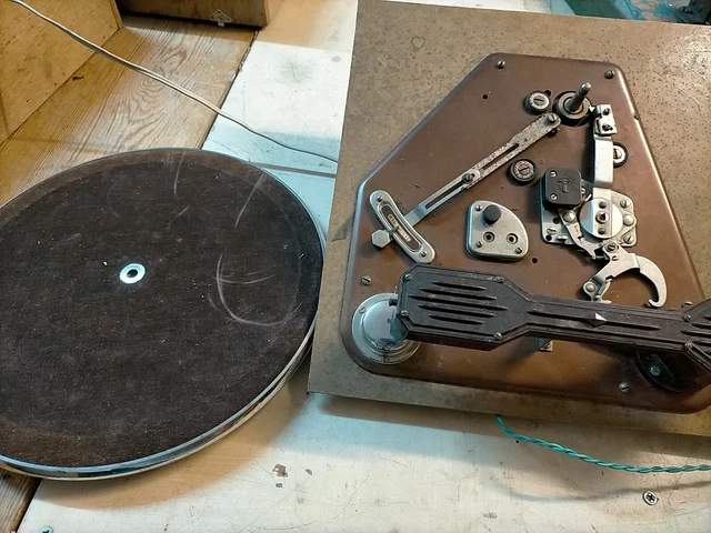 Repose-bras De Lecture Pour Tourne-disques - Alliage D'aluminium Noir, Hauteur 4 Cm - Améliore Stabilité Et Précision - 7