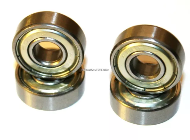 608Zz Abec-7 Bearings Skateboard Push Scooter Roller Inline Skate Wheel Gold 608