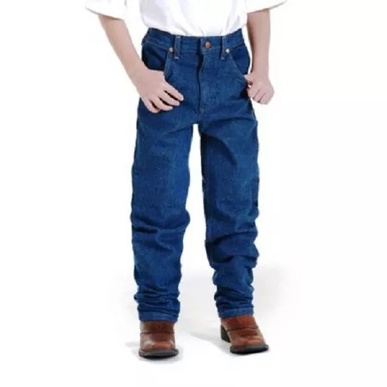 15MWYPI  Wrangler cowboy cut pro rodeo western jeans bambino cintura elastica