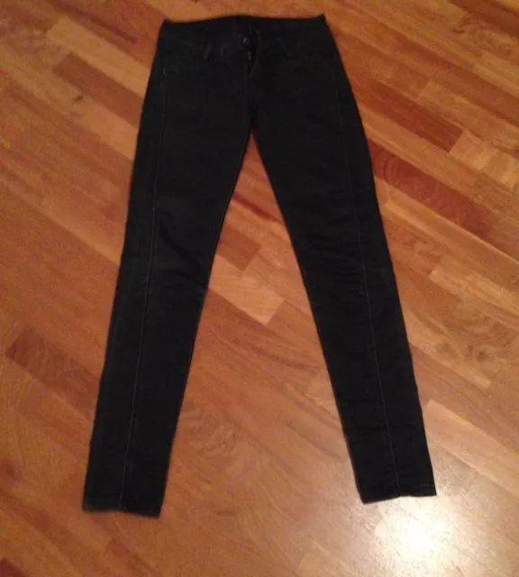 Jeans Nero Guess Donna pantalone skinny