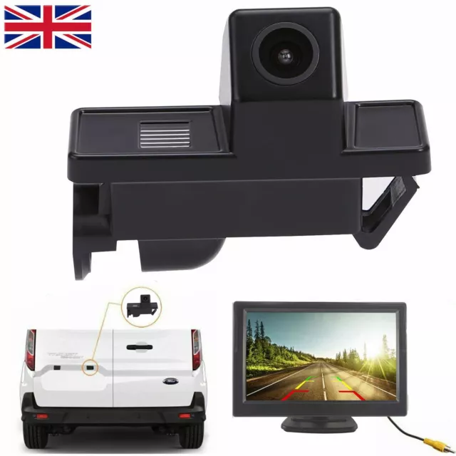 reverse parking camera + 5" monitor kit number plate for mercedes vito viano UK