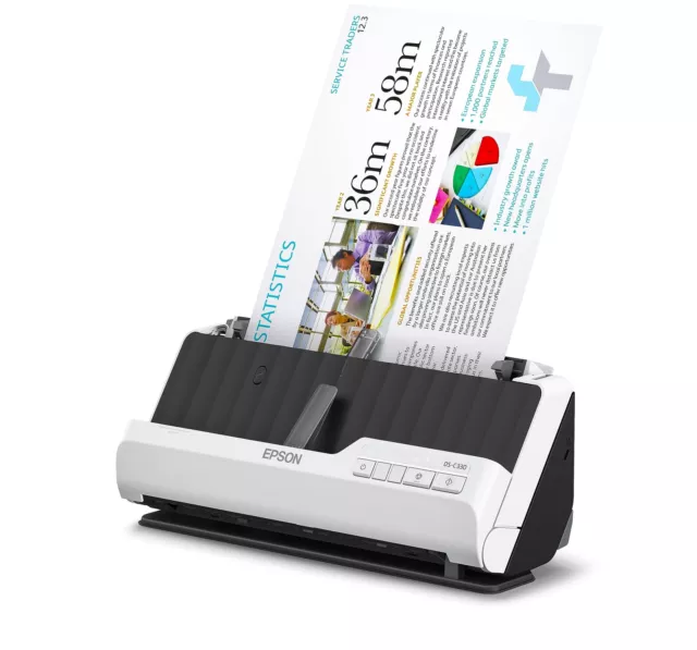 EPSON DS-C330 Compact Desktop Scanner