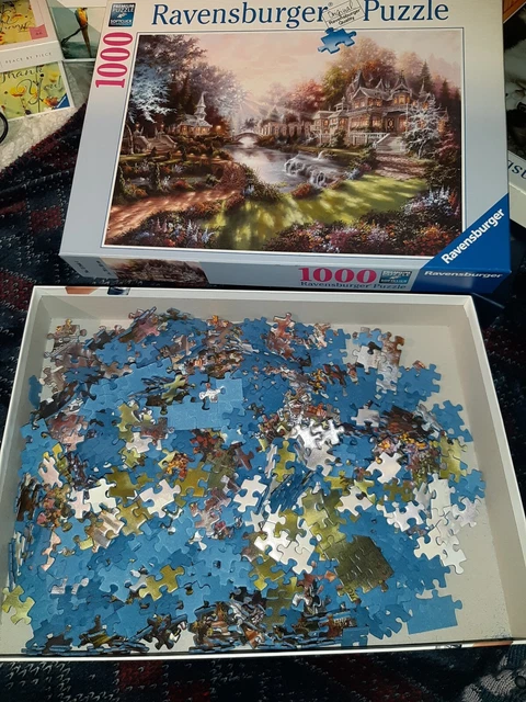 Ravensburger Puzzle 159444 Im Morgenglanz 1000 Teile / Komplett / Nichtraucher
