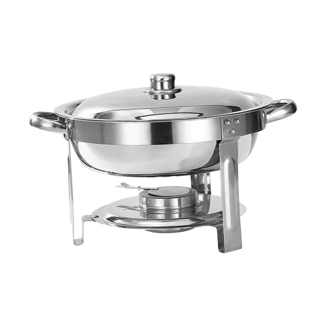 WEITOL Chauffe-plat électrique Pour Buffet - Plateau Roulant Inclus - Idéal Pour événements Et Restauration