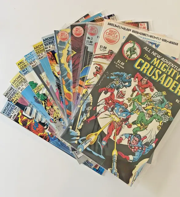 The Mighty Crusaders (Archie/Red Circle; 1983-1985) #1-12 vg