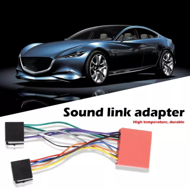 Car Stereo Radio Player ISO Wiring Harness Connector 13 Pin for Mazda 2 03-06 FR 3