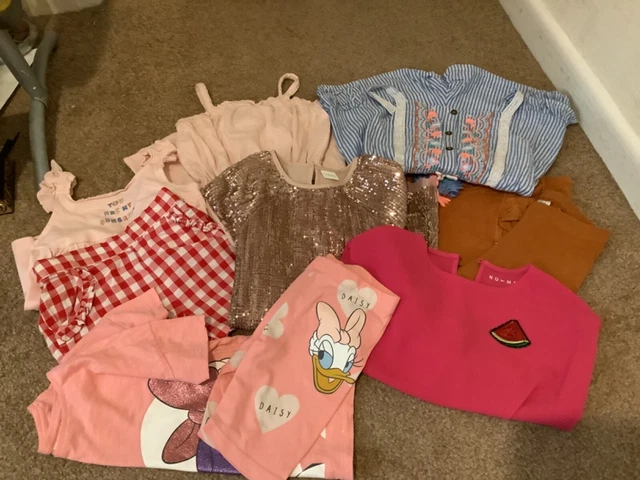 Girls mixed clothes bundle age 3-4 years. Nutmeg, Next, Mantaray