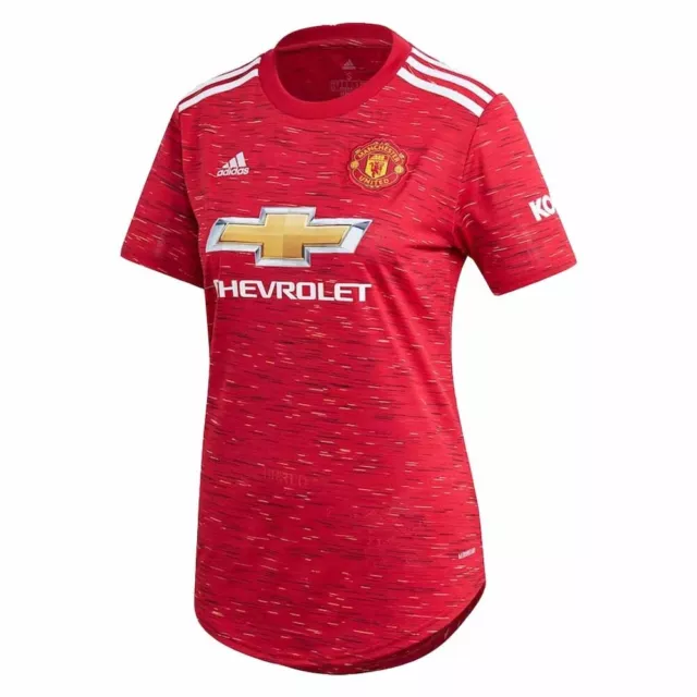 Manchester United Football Shirt Girls 9 10 Years Kids Adidas Home Kit Ladies