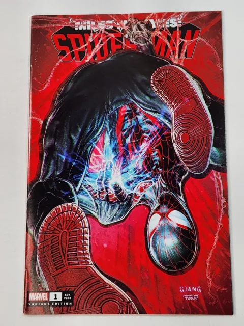 Miles Morales: Spider-Man 1 John Giang Big Time Collectibles Trade Variant 2022