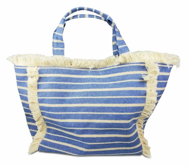 Hat Attack Launch Tote Packable Canvas Handbag Linen Cotton For Beach & Airplane 3