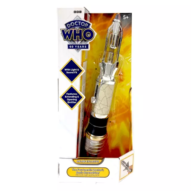 Doctor Who 14th Sonic Screwdriver The Fourteenth Dr Limited Edition Exclusive!
