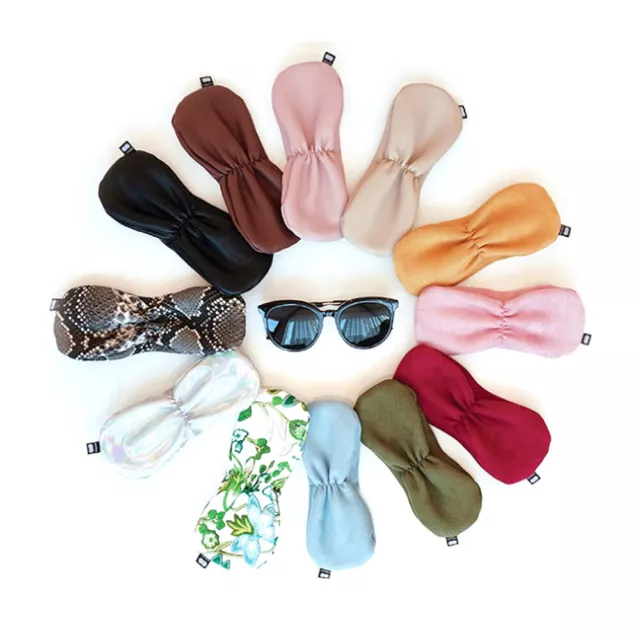 [EYEMANG] FASHION GLASSES/SUNGLASSES POUCH - Synthetic Leather / 4 colors