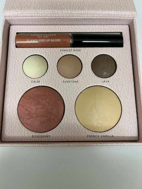 Laura Geller Glam On The Run - Face, Eye And Lip Travel Palette New.