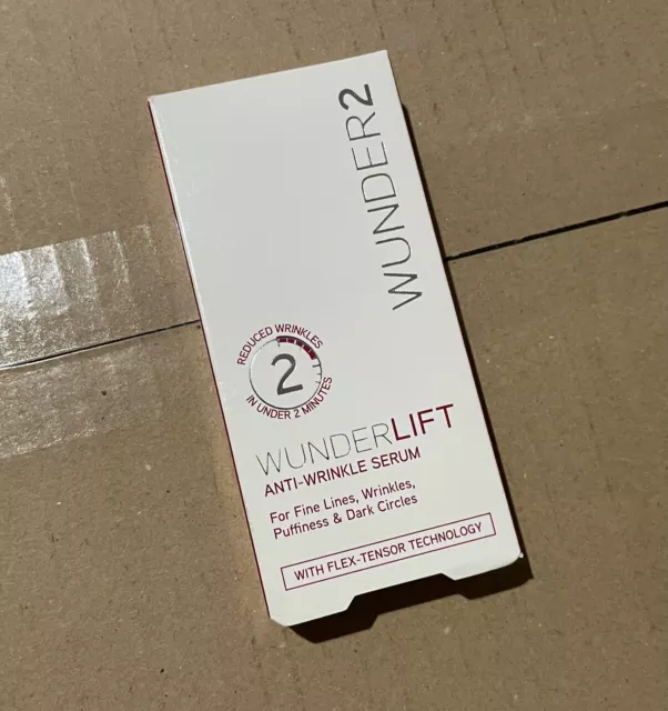 WUNDERLIFT 60 Second Wrinkle Reducer Anti Aging Wrinkle Serum -Wunder2 NewSealed