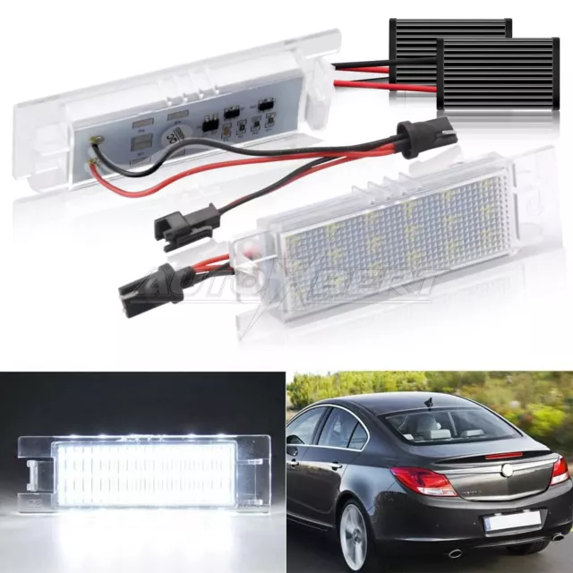 CANbus LED Kennzeichenbeleuchtung Für Opel Astra Corsa C D Zafira Meriva Vectra