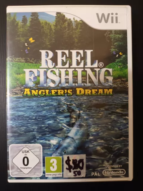 FREE POST - RARE - Reel Fishing Angler's Dream for Nintendo Wii $39.99 -  PicClick AU