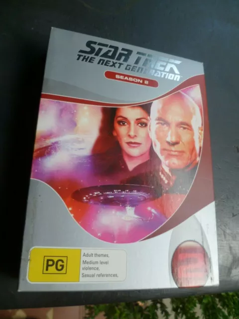 Star Trek Next Generation : Season 2 | New Packaging (DVD, 1989)