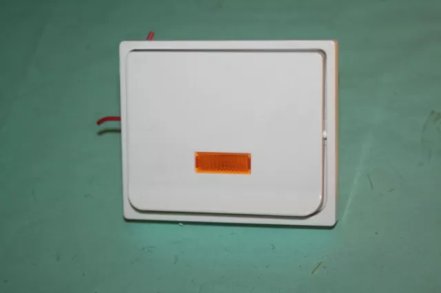 ARNOULD 1001 blanc bouton poussoir à voyant  61011