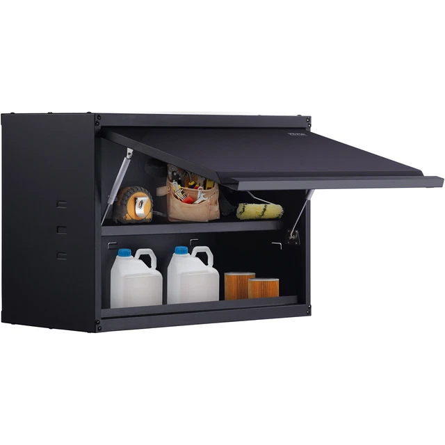 VEVOR Étagère Murale Flottante Rangement de Garage Métal 122