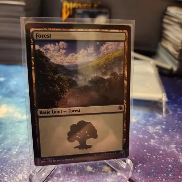 1x nm single MTG Magic the Gathering Forest (71/496) Jumpstart NM