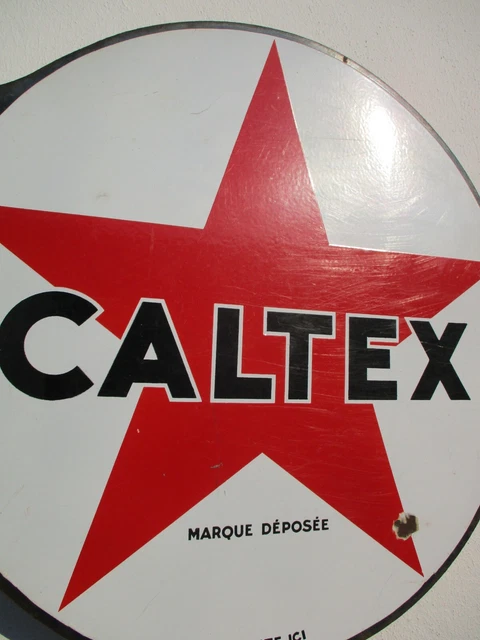Plaque Emaillée Vespa Servizio Ronde 30 CM