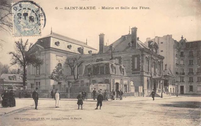 94-SAINT-MANDE-Mairie et Salle des Fetes-N 6002-F/0121