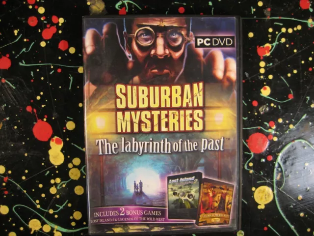 Suburban Mysteries Labyrinth Hidden Object Puzzle Cosmi Win XP/7 PC DVD Game