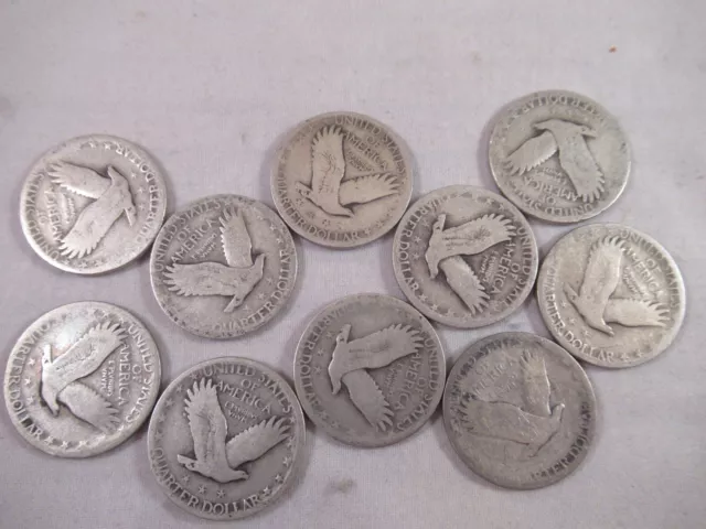 10 Libery Quarters Dated 2