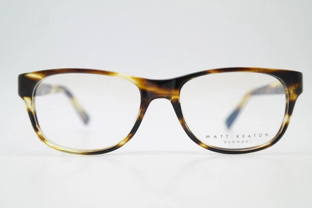 Monture De Lunettes Matt Keaton MK 1052 - Gris Transparent Argenté - Forme Ovale - Neuf Sans étiquette