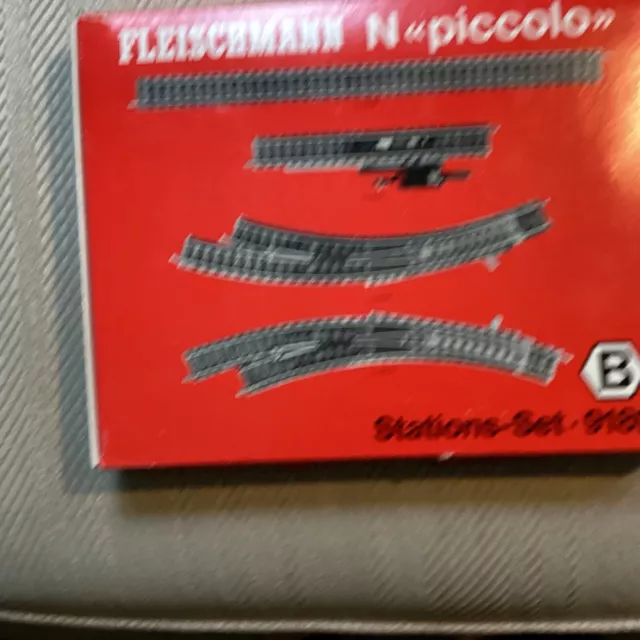 Fleischmann Piccolo 9189 N Gauge Station Set B Track Set