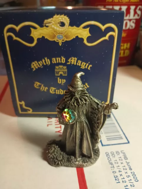 Myth & Magic, The Wizard Of Summer 3056 Tudor Mint W/Box Heavy!