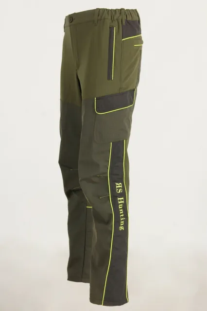 Pantalone da uomo per caccia con tessuto tecnico impermeabile da 44 a 62 t-120